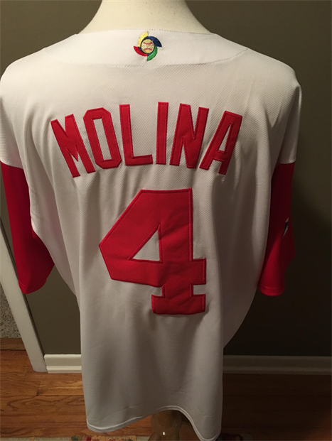 PUERTO RICO WORLD BASEBALL</BR>CLASSIC MOLINA JERSEY 2 PUERTO RICO WORLD BASEBALL</BR>CLASSIC MOLINA JERSEY 2